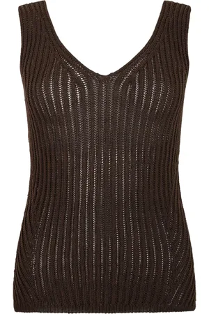 Max Mara Top de canalé