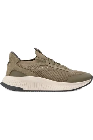 HUGO BOSS Zapatillas con paneles de malla