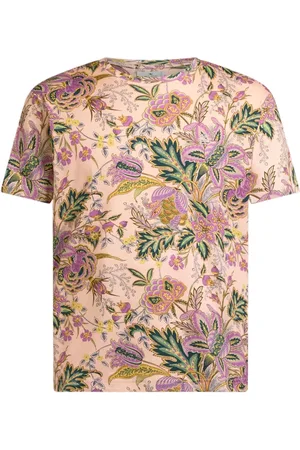 Etro Camiseta con estampado floral