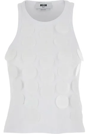 Msgm Top con efecto de cota de malla
