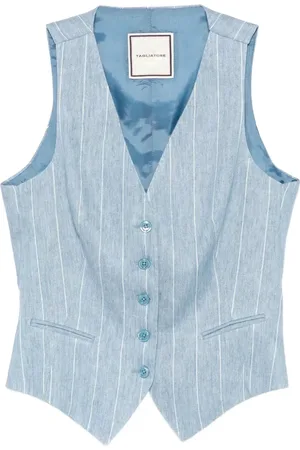 TAGLIATORE Chaleco de lino