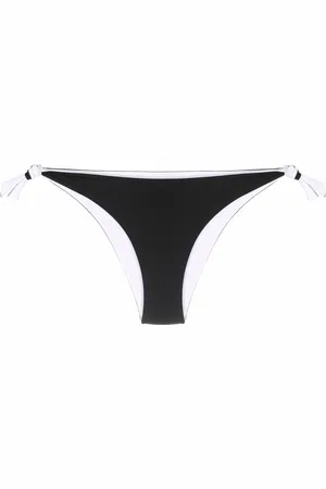 FISICO Bragas de bikini con parche del logo y nudo