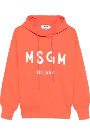 Msgm Sudadera con capucha y logo
