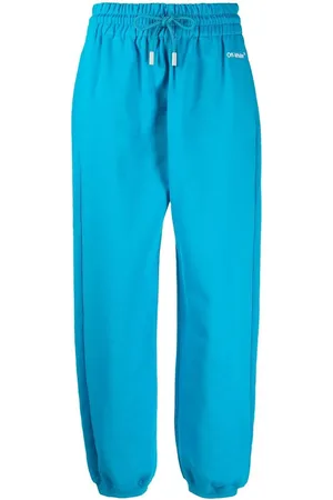 OFF-WHITE Pantalones de chándal con logo bordado