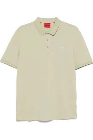 HUGO BOSS Polo de piqué de algodón