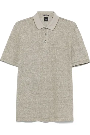 HUGO BOSS Polo con efecto melange