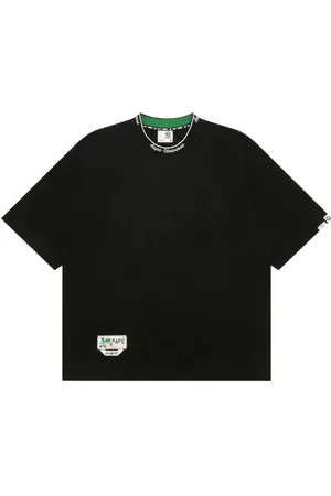 A Bathing Ape Camiseta con logo bordado