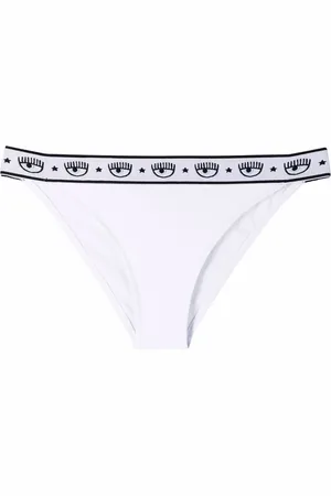 Chiara Ferragni Bragas de bikini con logo en la cinturilla