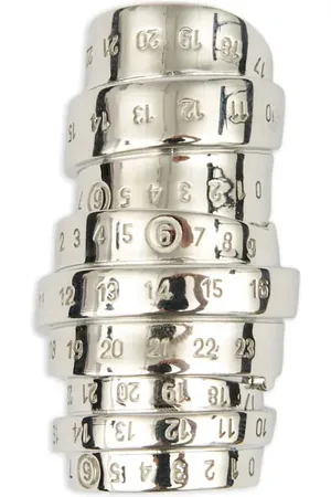Maison Margiela Anillo con motivo Signature Numbers