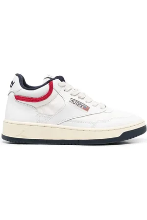 Autry Zapatillas Open Mid con cordones