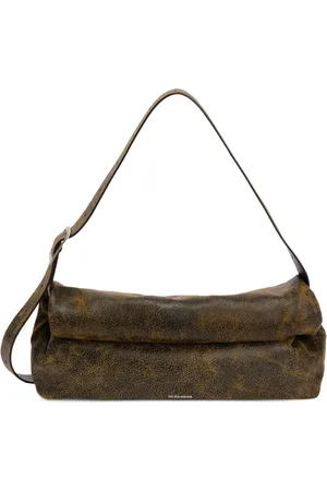 Jil Sander Bolso messenger Rollup mediano