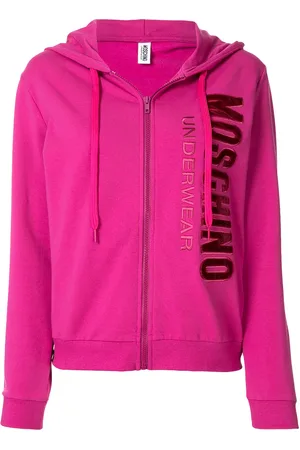 Moschino Sudadera con capucha con logo bordado