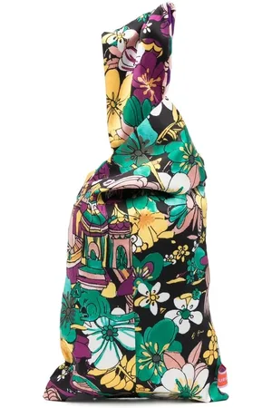La DoubleJ Bolso Knot con estampado floral