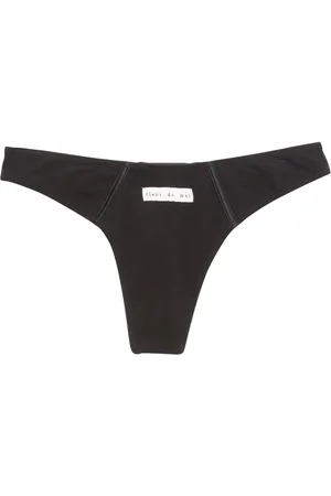 FLEUR DU MAL Tanga con detalle del logo