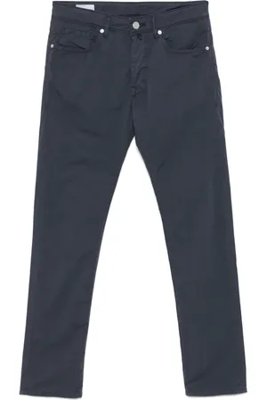 Incotex Pantalones con parche del logo