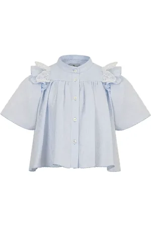 Etro Camisa de algodón con motivo de cachemira