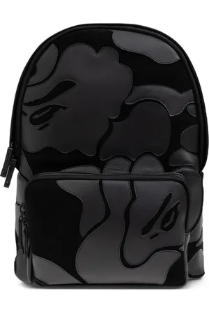 A Bathing Ape Mochila con motivo militar