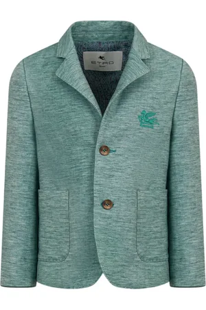 Etro Blazer con logo bordado