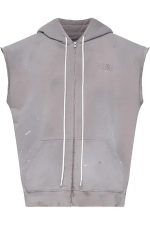 Maison Margiela Sudadera con capucha y motivo de números