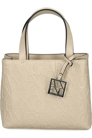 Armani Exchange Bolso shopper con motivo del monograma