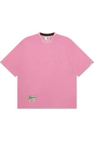 A Bathing Ape Camiseta con logo en relieve