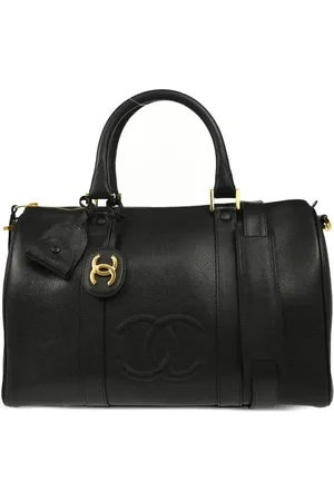 CHANEL Bolso de mano con logo CC 1995