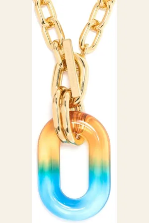 Paco rabanne Collar con colgante de cadena