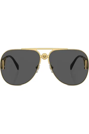 VERSACE Gafas de sol con placa del logo