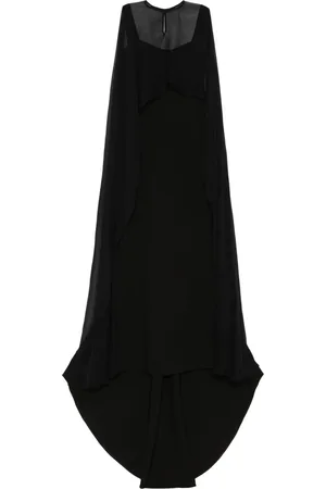 Atu Body Couture Vestido largo con capa removible