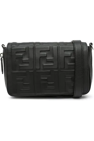 Fendi Bandolera Expandible Flap mini de piel de napa con monograma Zucca característico en relieve 2010-2024