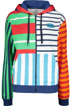 Moschino Sudadera con capucha y cremallera