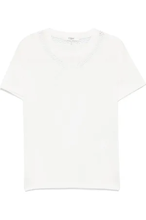 Chloé Camiseta con motivo de serpiente