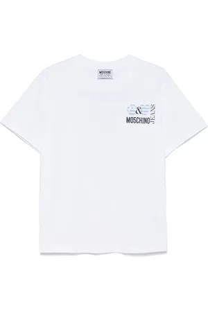 Moschino Camiseta con logo estampado