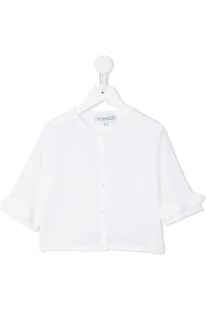 Simonetta Blusa con manga con volantes