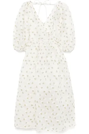 Cecilie Bahnsen Vestido midi Regitze