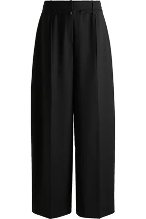 HUGO BOSS Pantalones de lana virgen