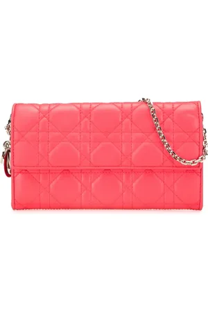 Dior Bolso de hombro Cannage Lady Dior de piel de borrego 2014
