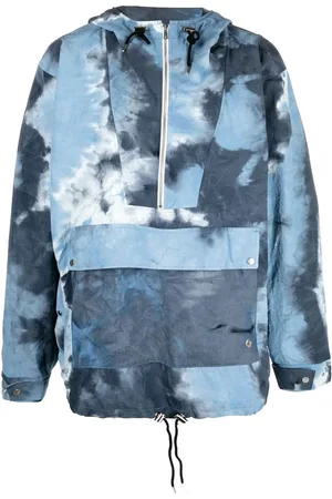 Children Of The Discordance Chaqueta con estampado tie-dye y capucha