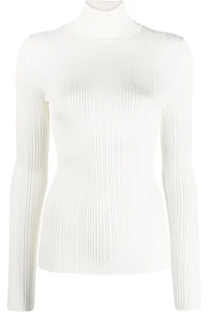 Tom Ford Jersey de canalé con cuello vuelto