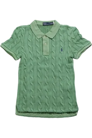 Ralph Lauren Cable-knit polo top