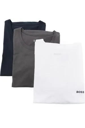 HUGO BOSS Pack de camisetas con logo bordado