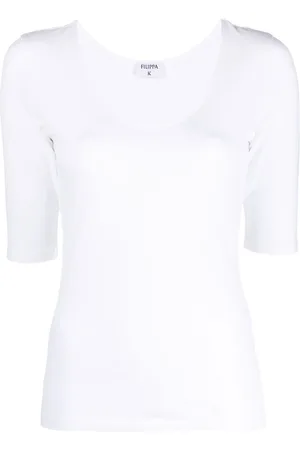 Filippa K Camiseta de punto con cuello redondo