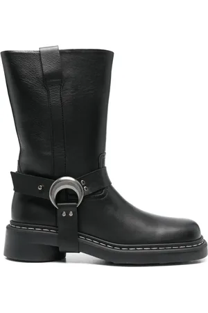 Marine Serre Botas MS Moto con tacón de 40 mm