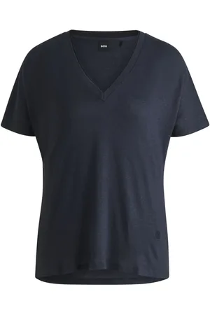 HUGO BOSS Camiseta con cuello en V