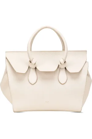 Céline Bolso de mano Tie Knot pequeño de piel de becerro granulada 2014