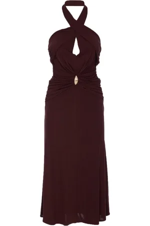 Elisabetta Franchi Vestido con volantes