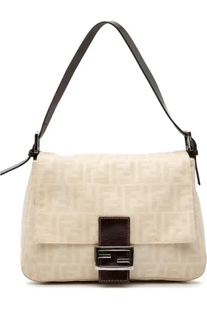 Fendi Bolso de hombro 20th Century Zucca Canvas Mamma Forever