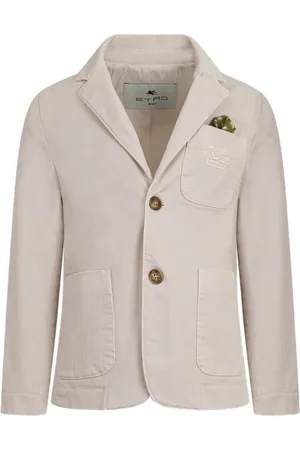 Etro Blazer con logo bordado