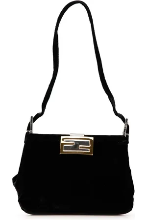 Fendi Bolso de hombro de terciopelo 20st Century