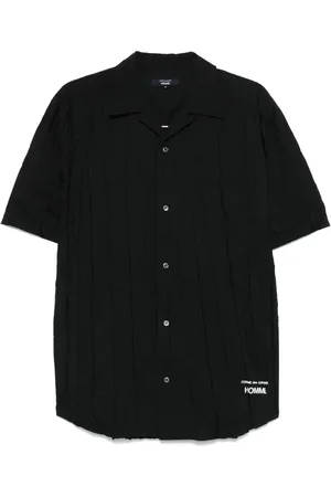 Comme des Garçons Camisa con acabado fruncido